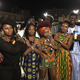 Ciku Kimeria (far right) and friends at a screening of Black Panther in Dakar, Senegal (Chika Oduah)